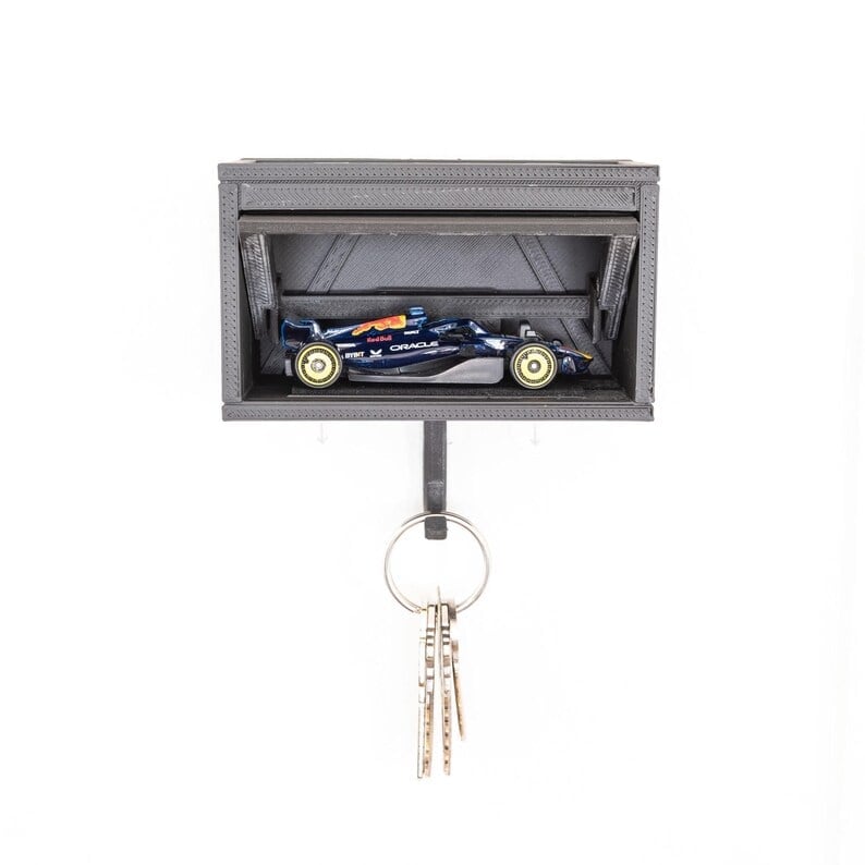 🔥Hot Sale 49% OFF🔥 🚗🔑 Auto Garage Key Holder - Interactive Opening Door