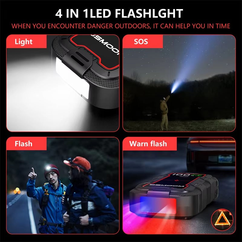 Arrancador de batería de coche de 5000 amperios