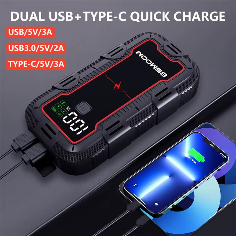 Arrancador de batería de coche de 5000 amperios