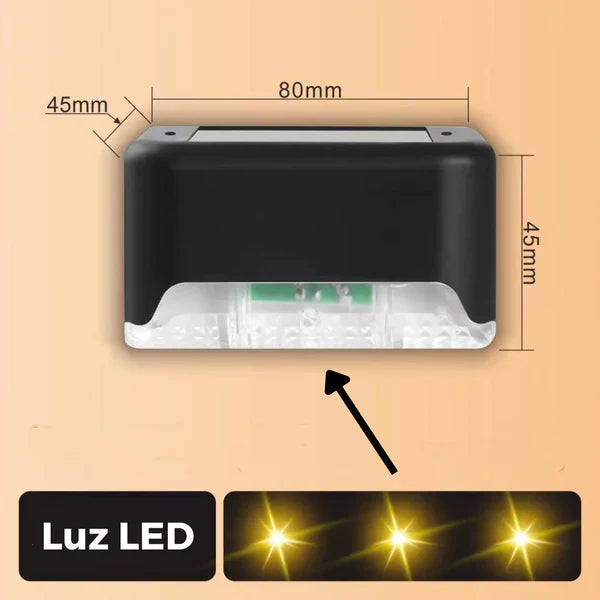 LUZ SOLAR ESCALERA