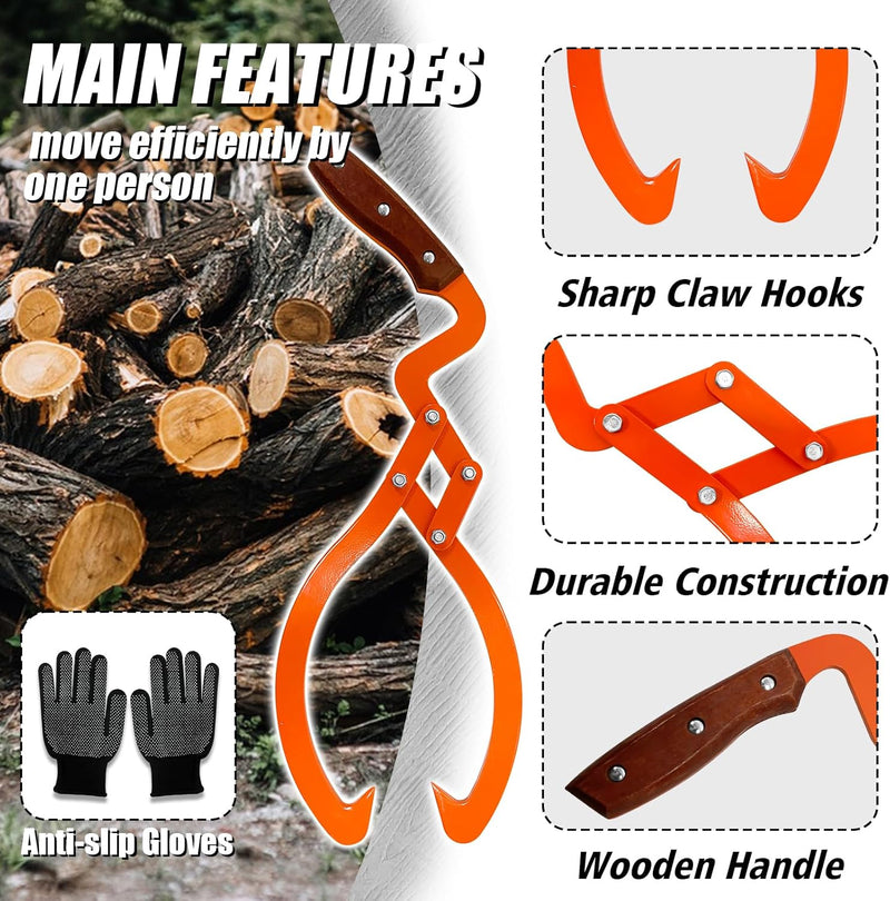 Next-Gen Log Handling Tool – Extra Pair of Iron Hands for Safer, Easier Lifting