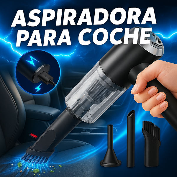 Aspiradora de Coche Portátil (LIQUIDACIÓN POR CIERRE)
