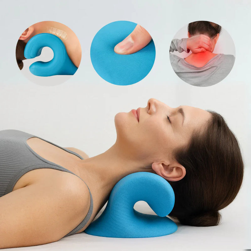 Masajeador Cervicalix Pro 2.0™ + Almohada Quiropráctica + Parches (GRATIS)