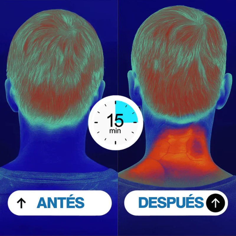 Masajeador Cervicalix Pro 2.0™ + Almohada Quiropráctica + Parches (GRATIS)