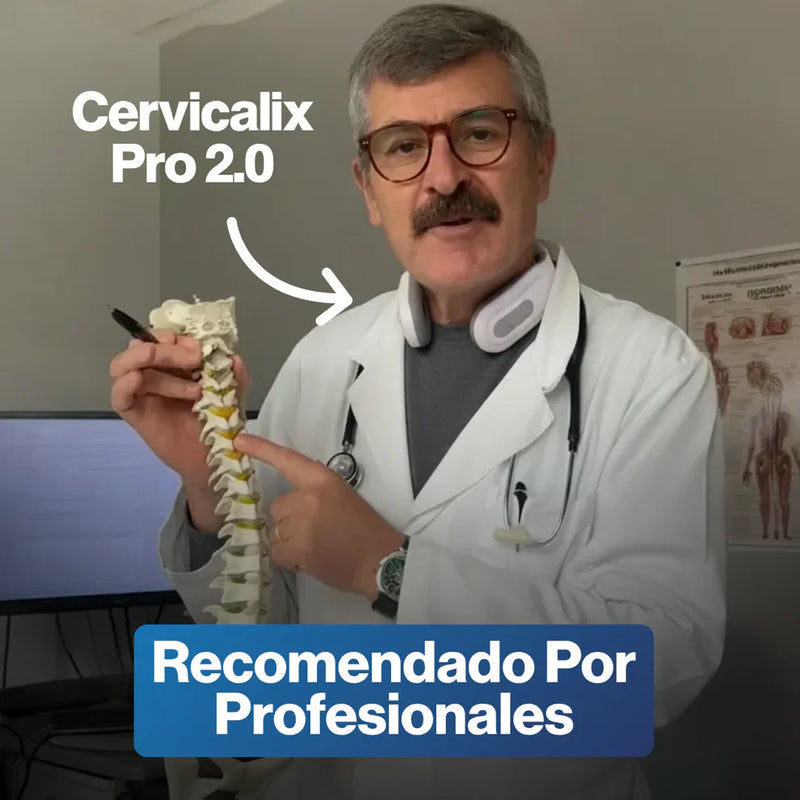 Masajeador Cervicalix Pro 2.0™ + Almohada Quiropráctica + Parches (GRATIS)