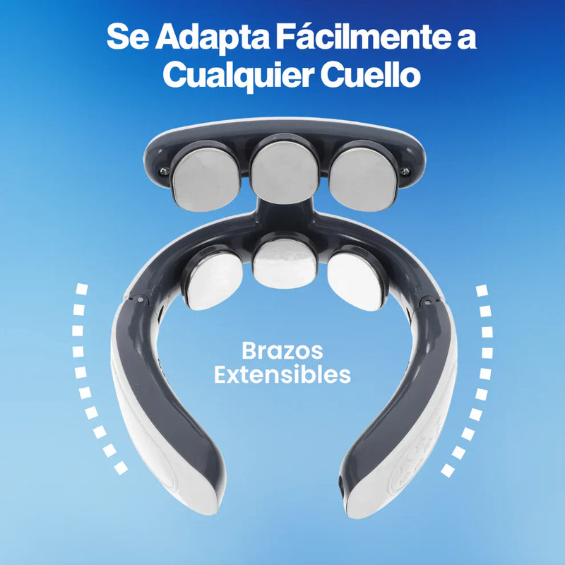 Masajeador Cervicalix Pro 2.0™ + Almohada Quiropráctica + Parches (GRATIS)