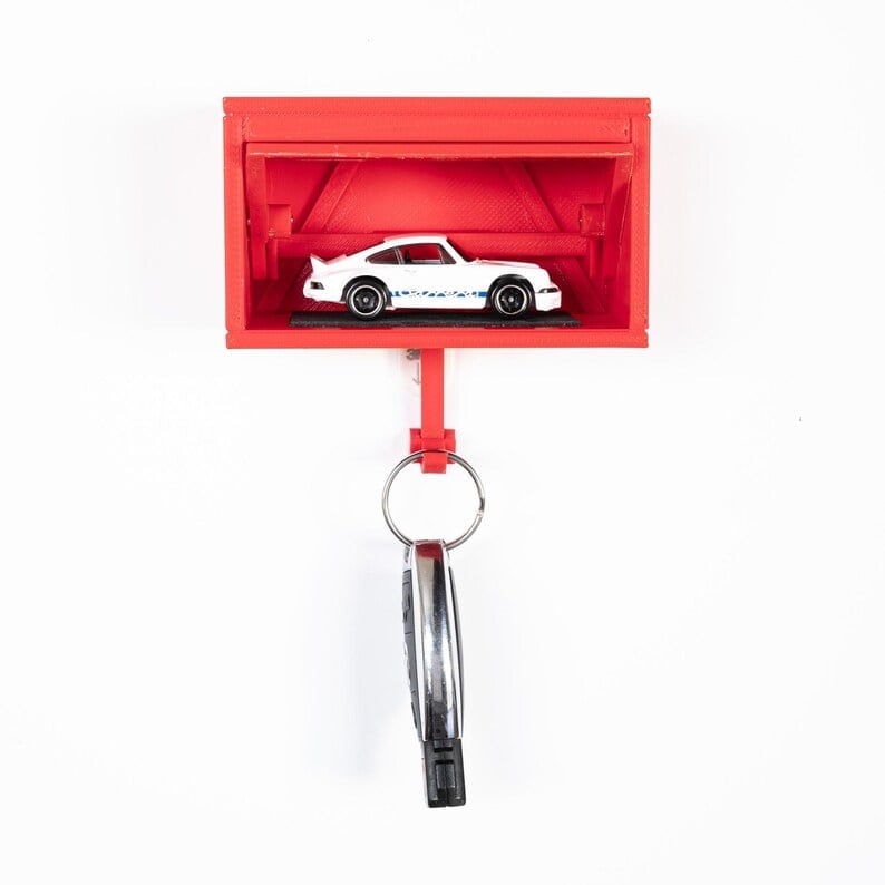 🔥Hot Sale 49% OFF🔥 🚗🔑 Auto Garage Key Holder - Interactive Opening Door