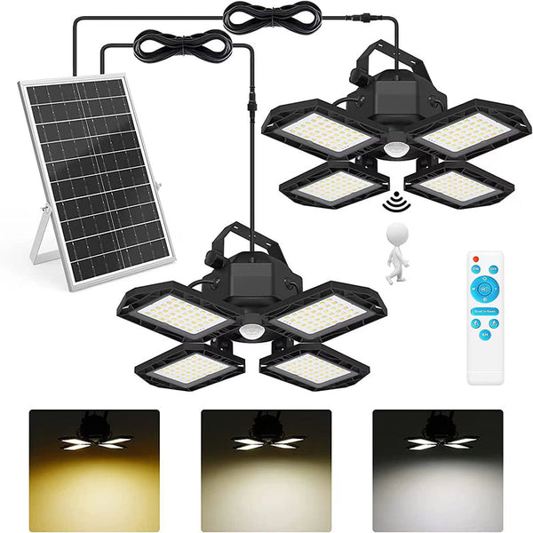 1500LM Solar Shed Light