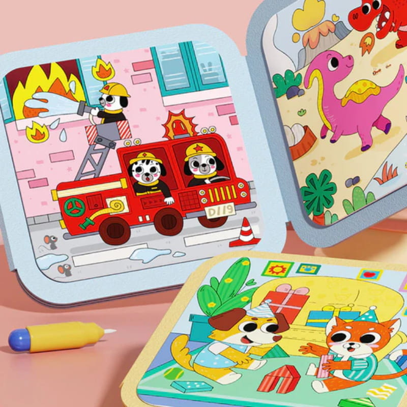 Libro de acuarelas para niños Doodle