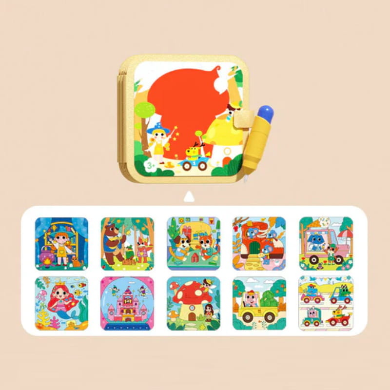 Libro de acuarelas para niños Doodle