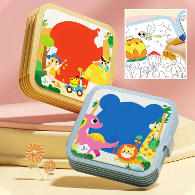 Libro de acuarelas para niños Doodle